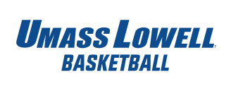 UMass Lowell Basketball wordmark, blue variant, cell 153