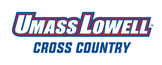 UMass Lowell Cross Country wordmark, color variant, cell 157