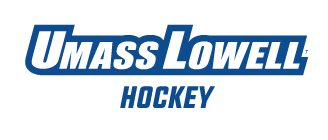 UMass Lowell Hockey wordmark, color variant, cell 185