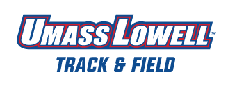UMass Lowell Track & Field wordmark, color variant, cell 229
