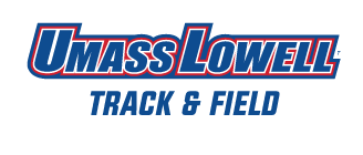 UMass Lowell Track & Field wordmark, color variant, cell 231