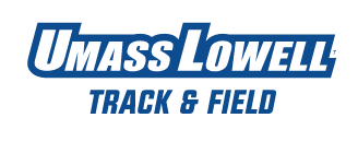 UMass Lowell Track & Field wordmark, color variant, cell 233