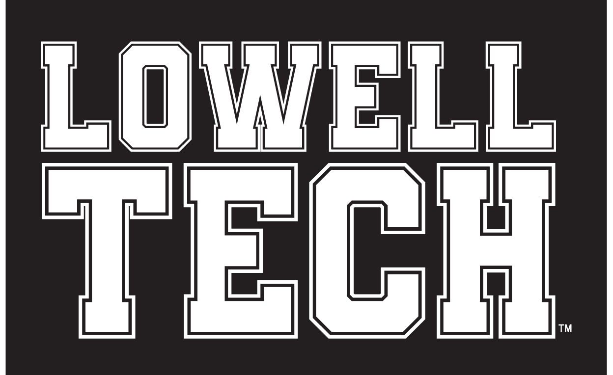 LOWELL TECH, white outline variant, cell 4