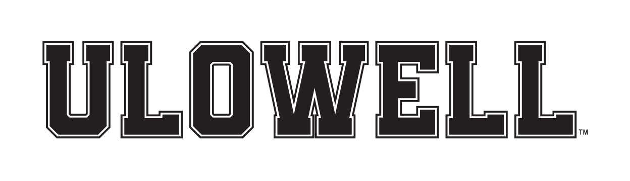 ULOWELL wordmark, black with white outline variant, cell 3