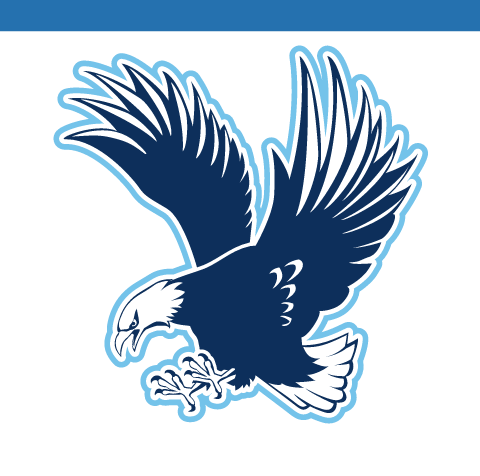 Fighting Eagle logo, full color variant, cell 32