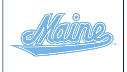 Maine Script, light blue with white outline variant, cell 20