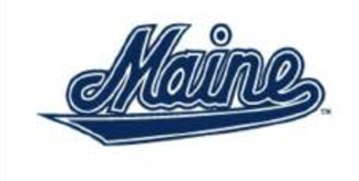 Maine script, dark blue variant