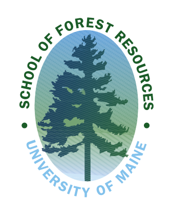 University of Maine School of Forest Resources logo, unacceptable variant