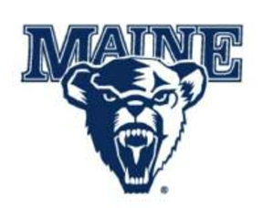 Maine Bear logo, dark blue variant