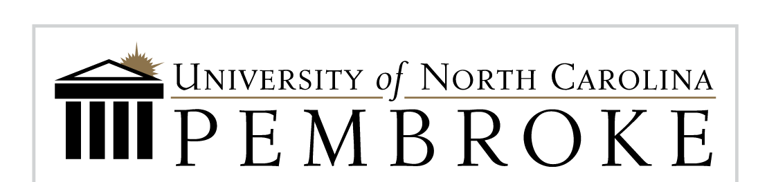 University of North Carolina Pembroke wordmark, black variant