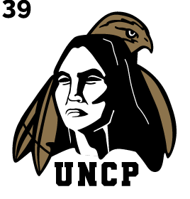 Braves Head logo, two color with UNCP variant, cell 39