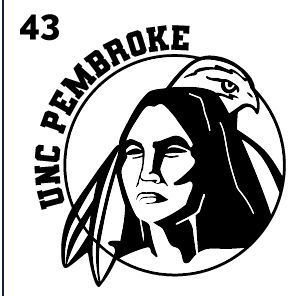 Braves Head logo, one color with wordmark variant, cell 43