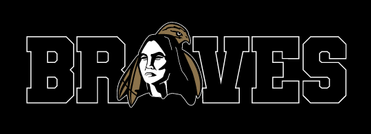 BRAVES wordmark, black outline variant, cell 52