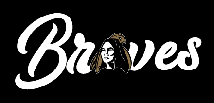 Braves script wordmark, white variant, cell 70