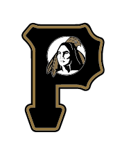 Baseball P, black P with mascot head variant, cell 111