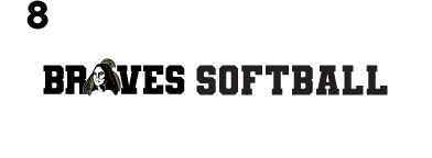 Braves Softball, horizontal variant, cell 148