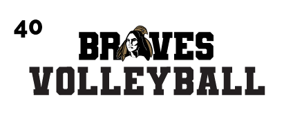 Braves Volleyball, stacked variant, cell 140
