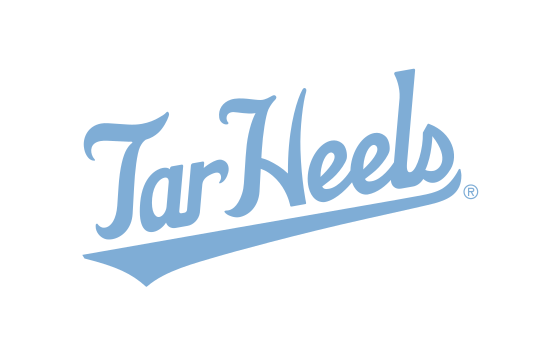 Tar Heels script, light blue variant, cell 62