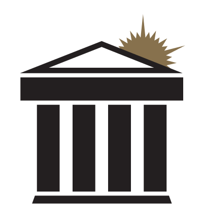UNC Pembroke Primary Mark, Gold/Black variant, cell 1