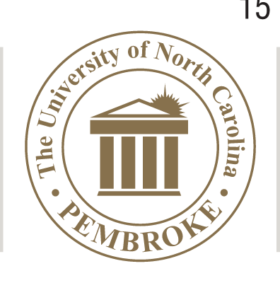 UNC Pembroke Secondary Mark, Gold variant, cell 15