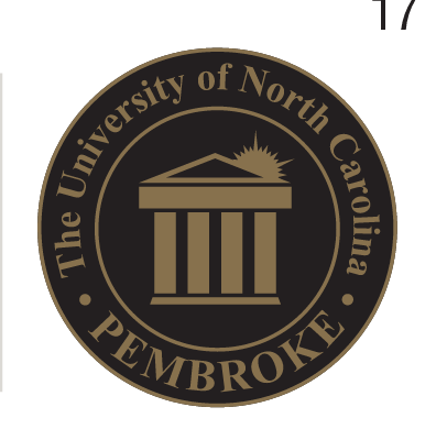 UNC Pembroke Secondary Mark, Gold/Black variant, cell 17