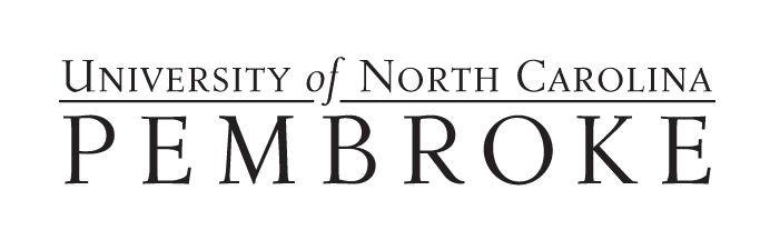 UNC Pembroke Wordmark, Black variant, cell 26