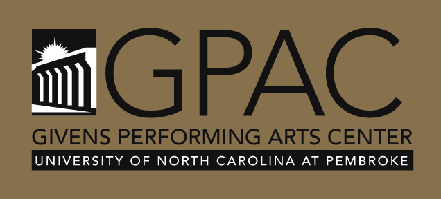 GPAC logo, black and gold on gold background variant, cell 63