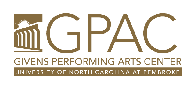 GPAC logo, gold and black on white background variant, cell 64