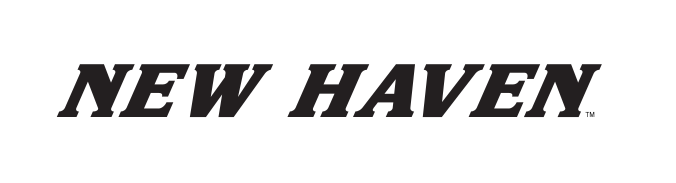 NEW HAVEN wordmark, black variant, cell 28