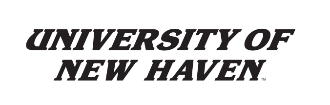 UNIVERSITY OF NEW HAVEN wordmark, black variant, cell 33