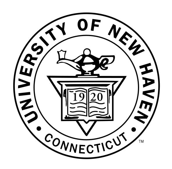 University of New Haven seal, black variant, cell 53
