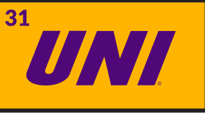 UNI monogram, purple variant, cell 31