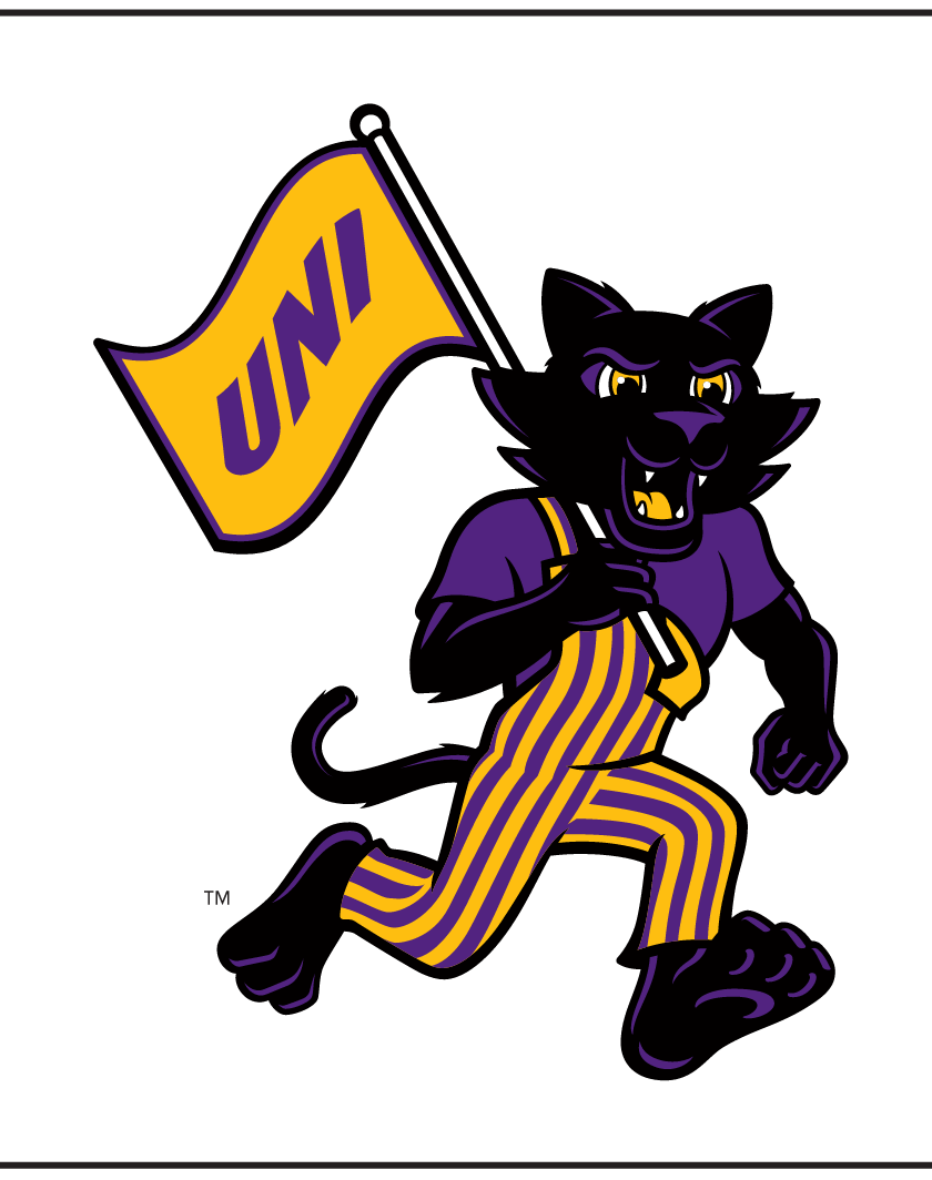 mascot, full body, running with flag, striped overalls variant, cell 68