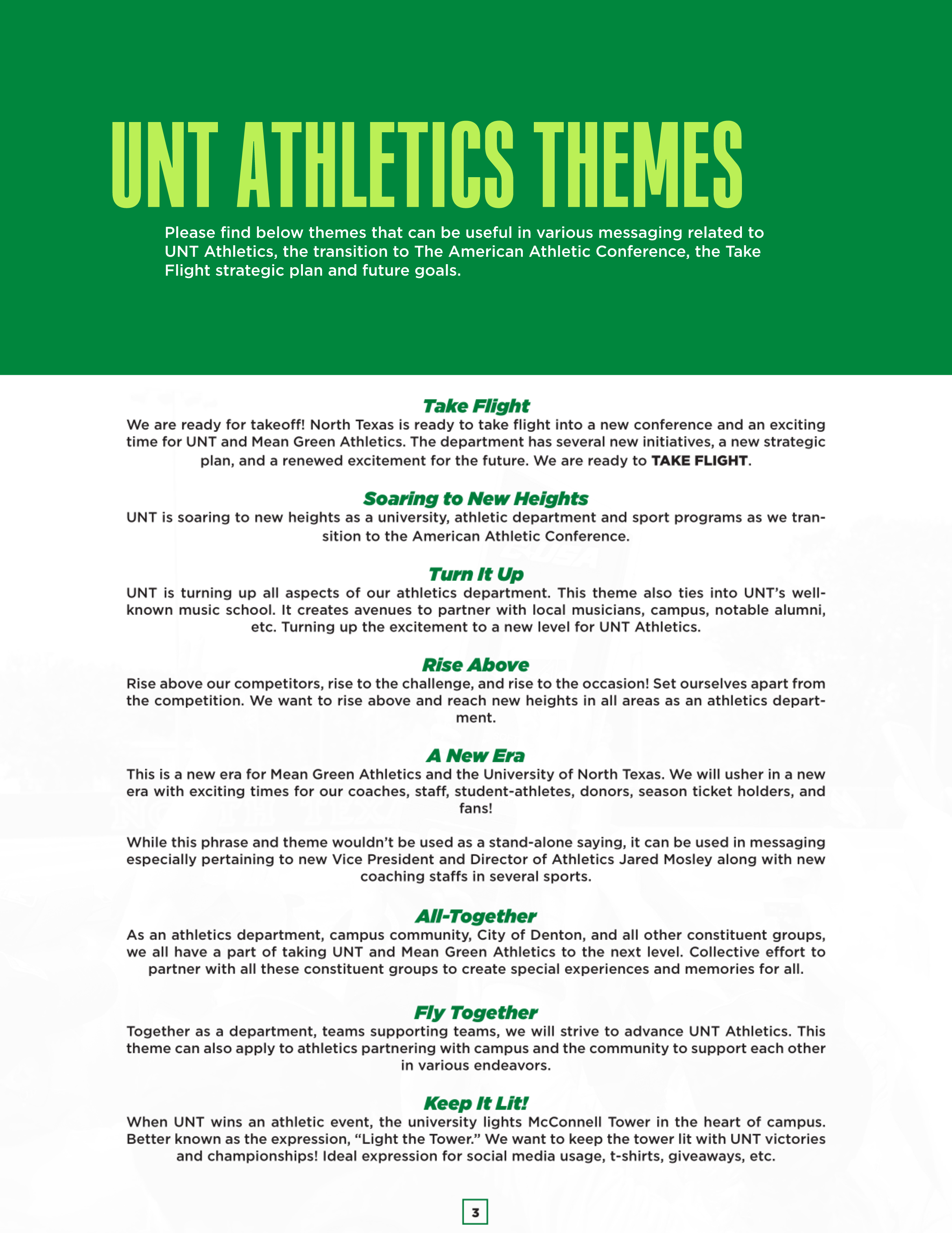 Full Page Guideline Sheet, Standard variant
