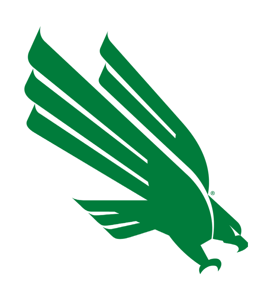 UNT Diving Eagle, one color green variant