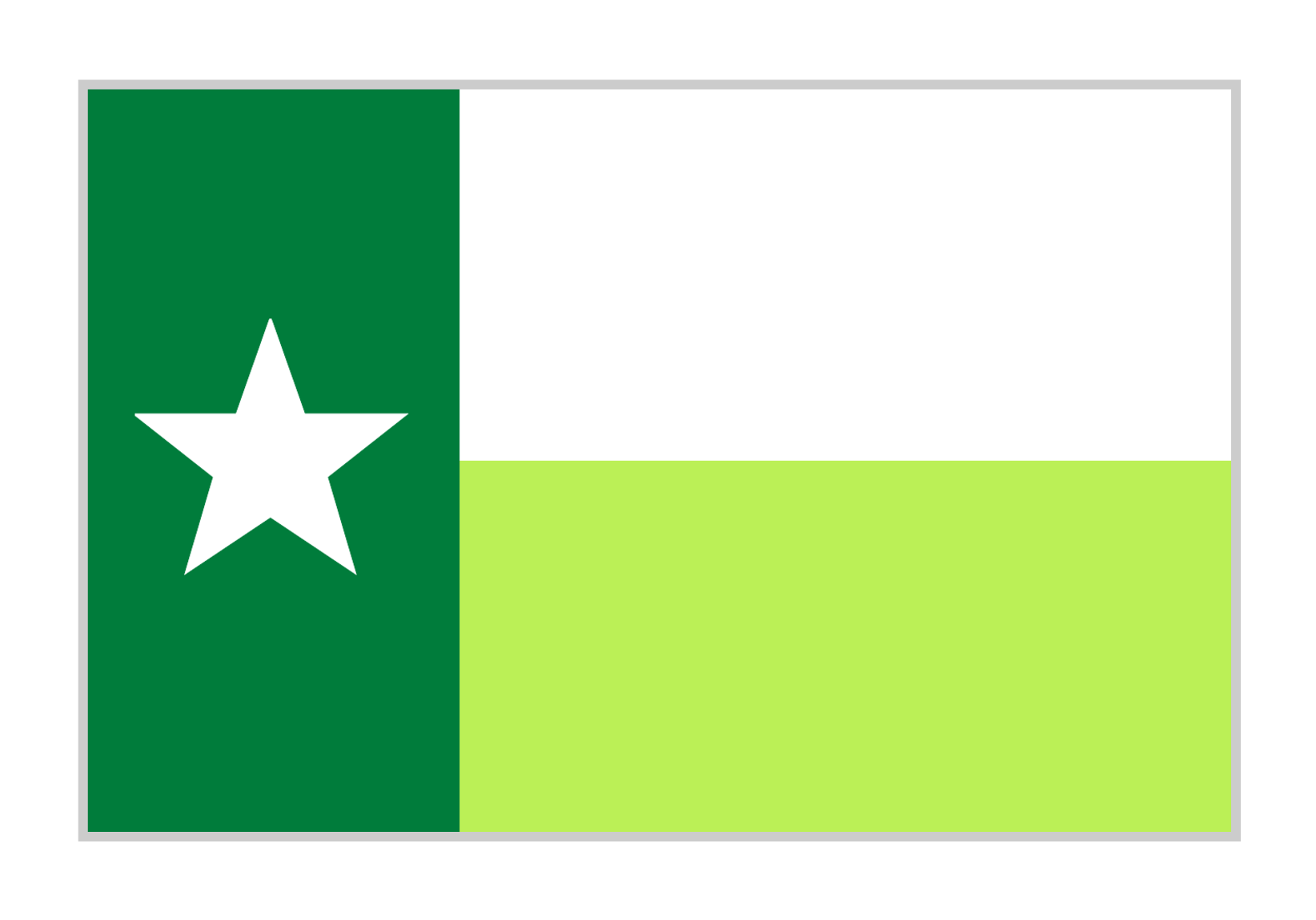 UNT Battle Flag, full color variant