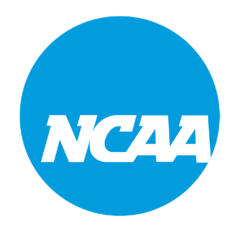 NCAA logo, blue circle variant