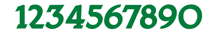 1234567890, wordmark variant