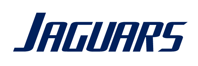 Jaguars wordmark, blue variant, cell 40