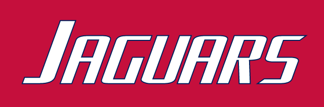 Jaguars wordmark, white/blue outline variant, cell 60