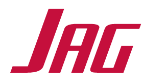 Jag wordmark, red variant, cell 45