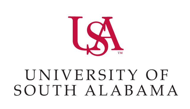 USA University of South Alabama, red/black stacked variant, cell 78