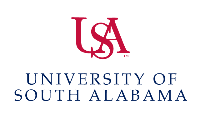 USA University of South Alabama, red/blue stacked variant, cell 79