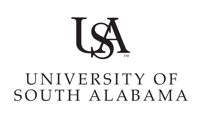 USA University of South Alabama, black stacked variant, cell 80