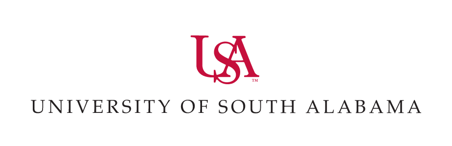 USA University of South Alabama, red/black horizontal variant, cell 84