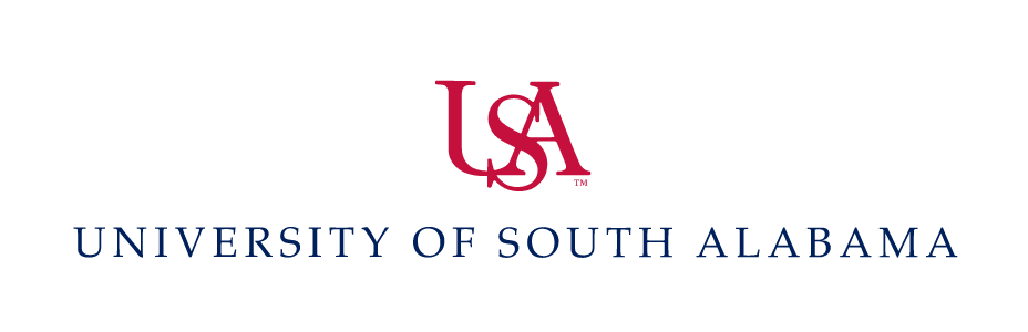 USA University of South Alabama, red/blue horizontal variant, cell 85