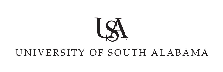 USA University of South Alabama, black horizontal variant, cell 86