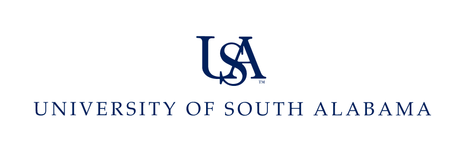 USA University of South Alabama, blue horizontal variant, cell 87