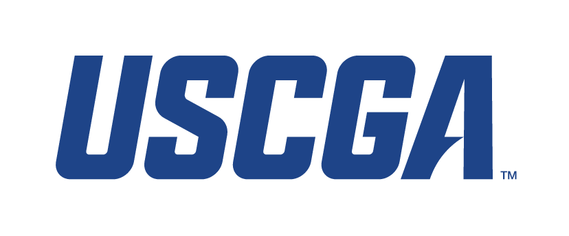 USCGA wordmark, blue variant, cell 14