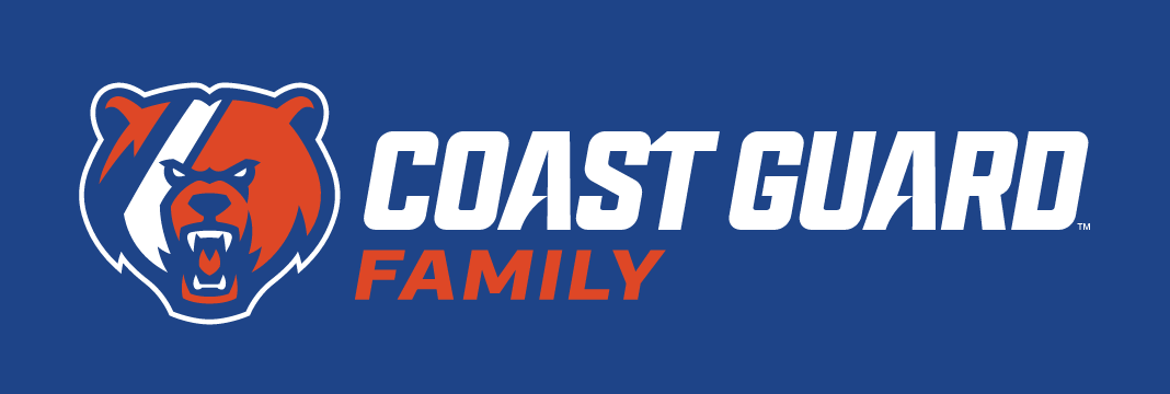 Coast Guard Family Mark, full color on navy variant, cell 37